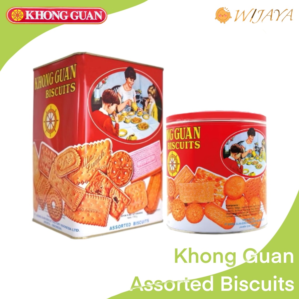 

Biskuit Khong guan kalengan 1,6kg asli, dan biskuit Khong guan kalengan 650g, TIDAK IMPRETASI