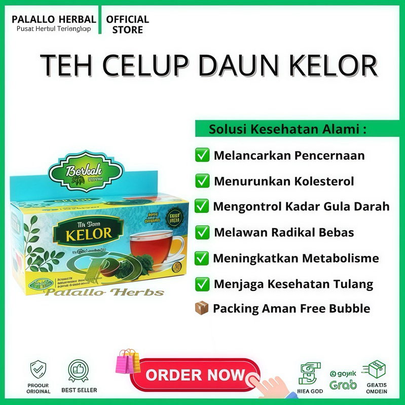 

Teh Celup Daun KELOR Berkah herbal Teh Kelor Herbal Menurunkan Kolesterol