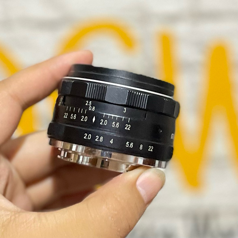LENSA MANUAL MEIKE 50mm F2 MUWURAHH