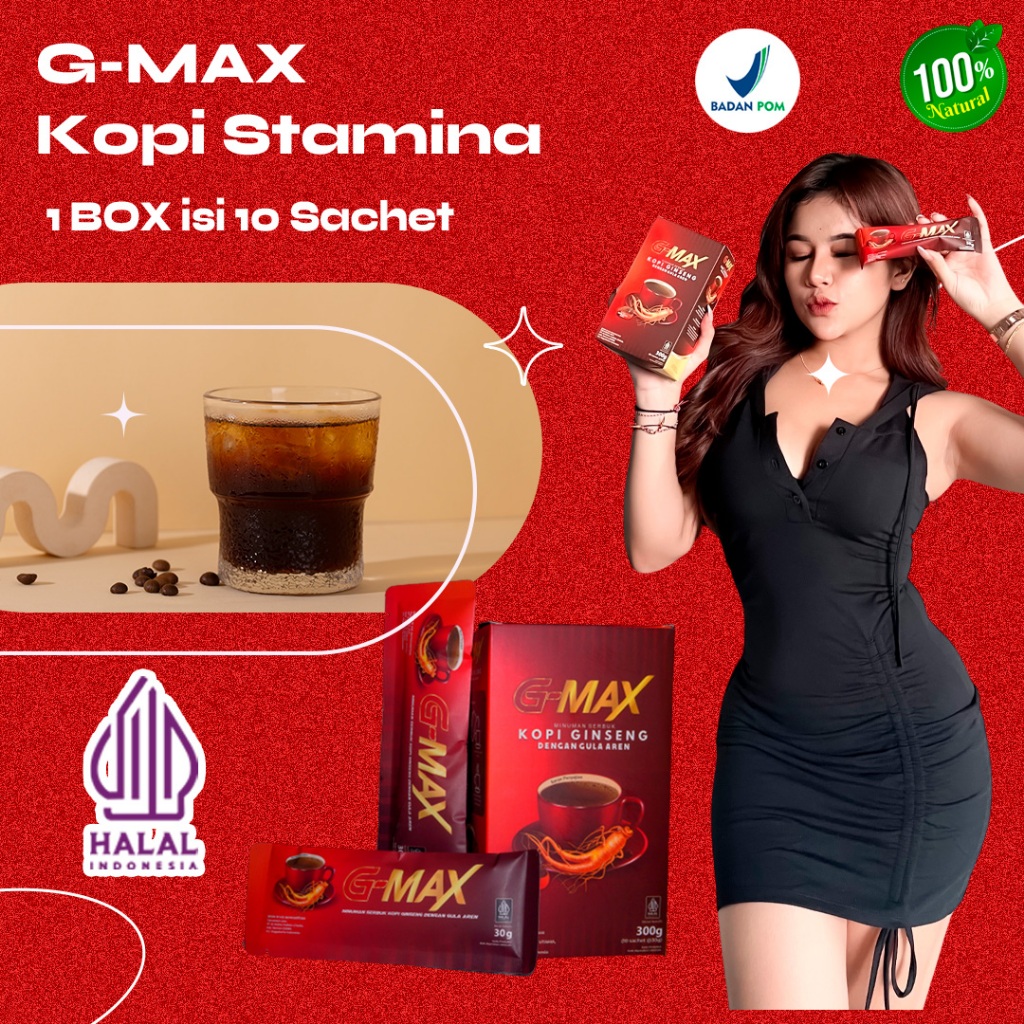 

Kopi Kuat Pria Tahan Lama KOPI GMAX ORIGINAL Penambah Stamina Pria Dewasa 100% original tanpa efek samping Aman Sudah BPOM
