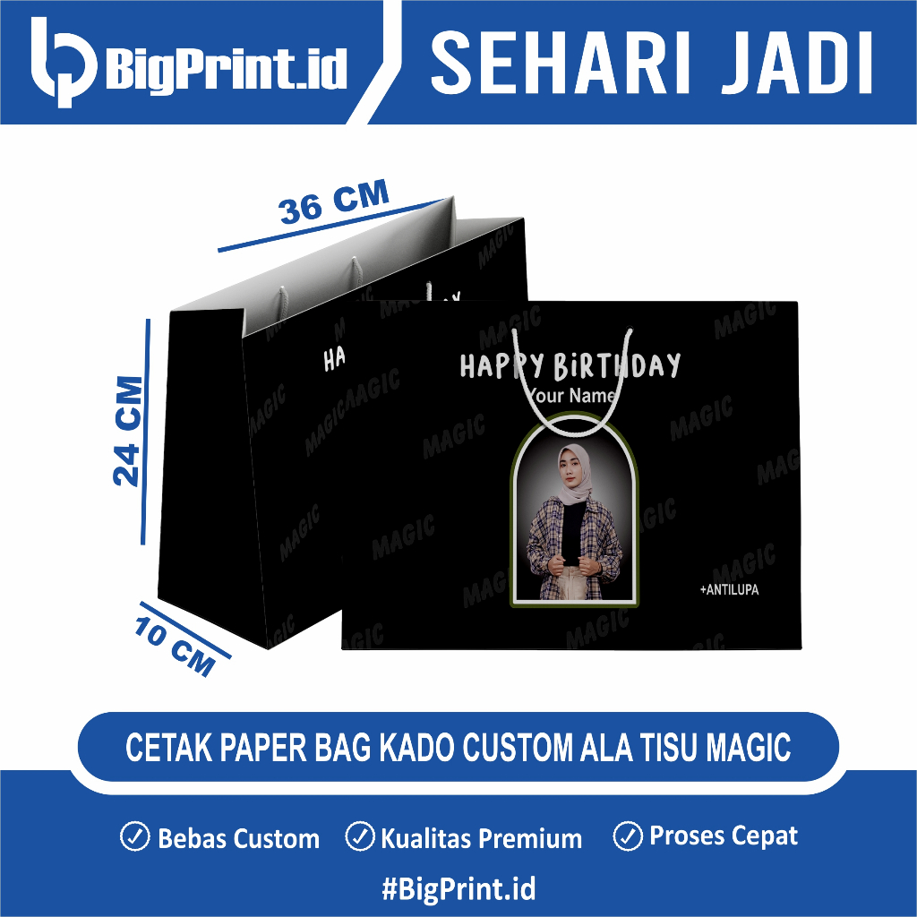 

Cetak Paper Bag Kado Custom Ala Tisu Magic | TERMURAH