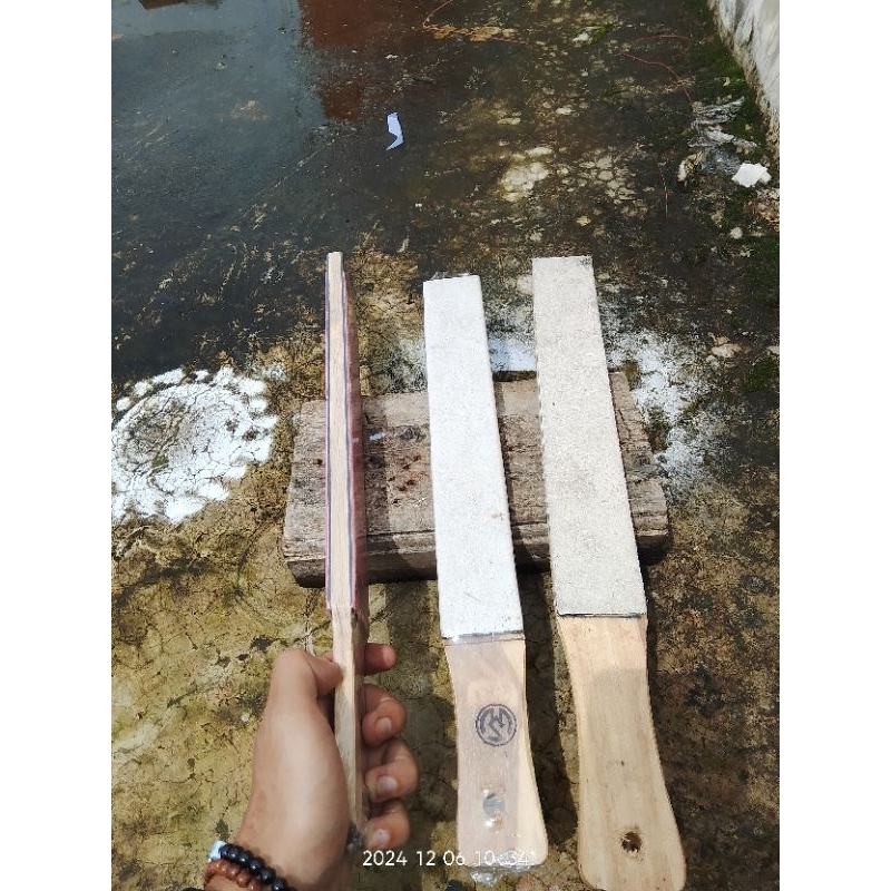 STROPING KULIT SAPI ALAT BANTU ASAH FINISING PISAU