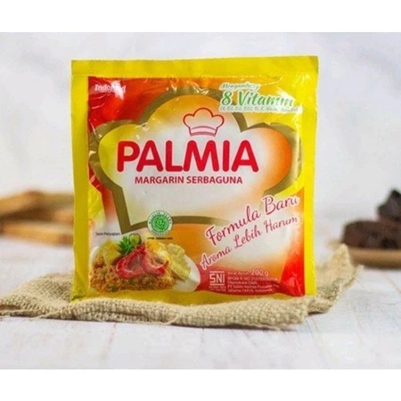 

Palmia margarine sachet 60 x 200 gram dus