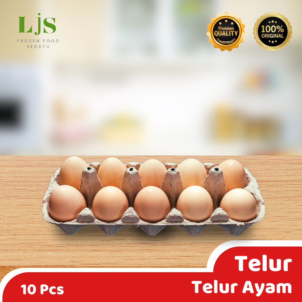 

Telur Ayam Lokal Premium 10 Pcs