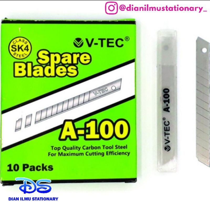 

isi cutter v-tec kecil a-100