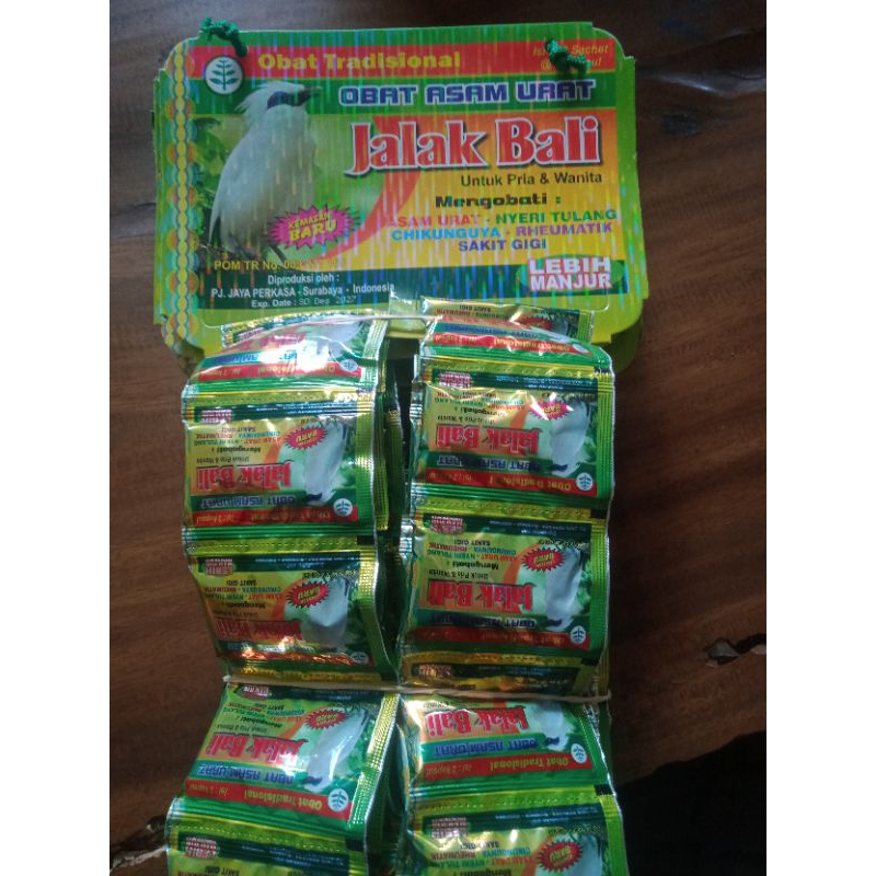Jalak Bali Obat Tradisional Asam urat