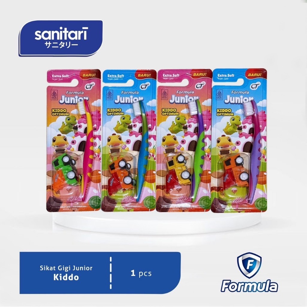 Sikat Gigi Formula Junior Kiddo Sikat Gigi Anak Formula