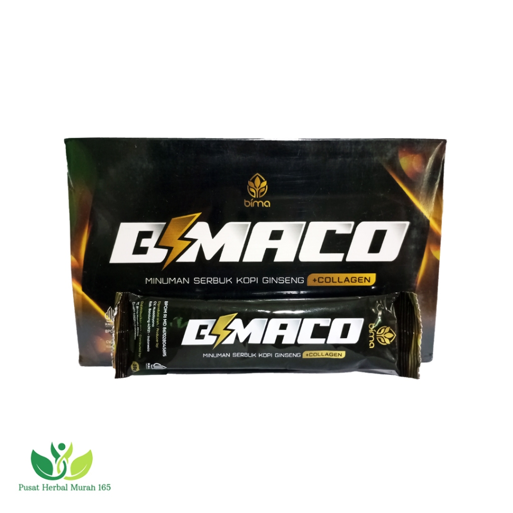 

BIMACO Premium Energy Coffee Kopi Serbuk Penambah Stamina dan Vitalitas Pria Isi 8 sachet ORIGINAL