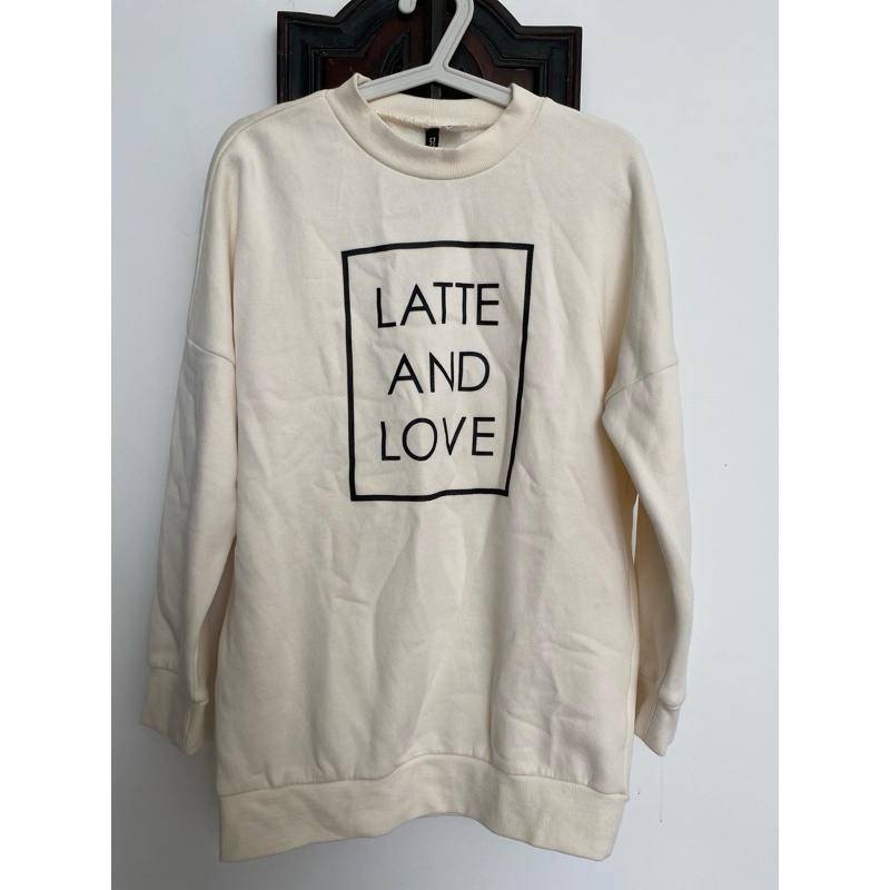 sweater wanita baju hangat hoodie hnm swearshirt kaos lengan panjang