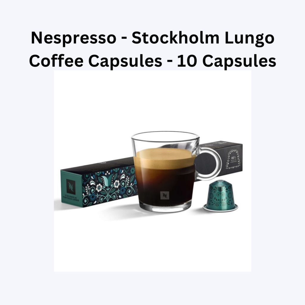 

Nespresso - Stockholm Lungo Coffee Capsules - 10 Capsules