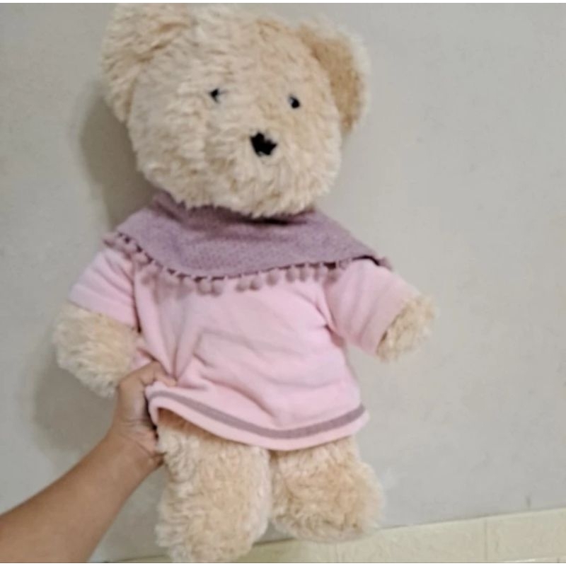 boneka teddy house jumbo 52 cm kostum