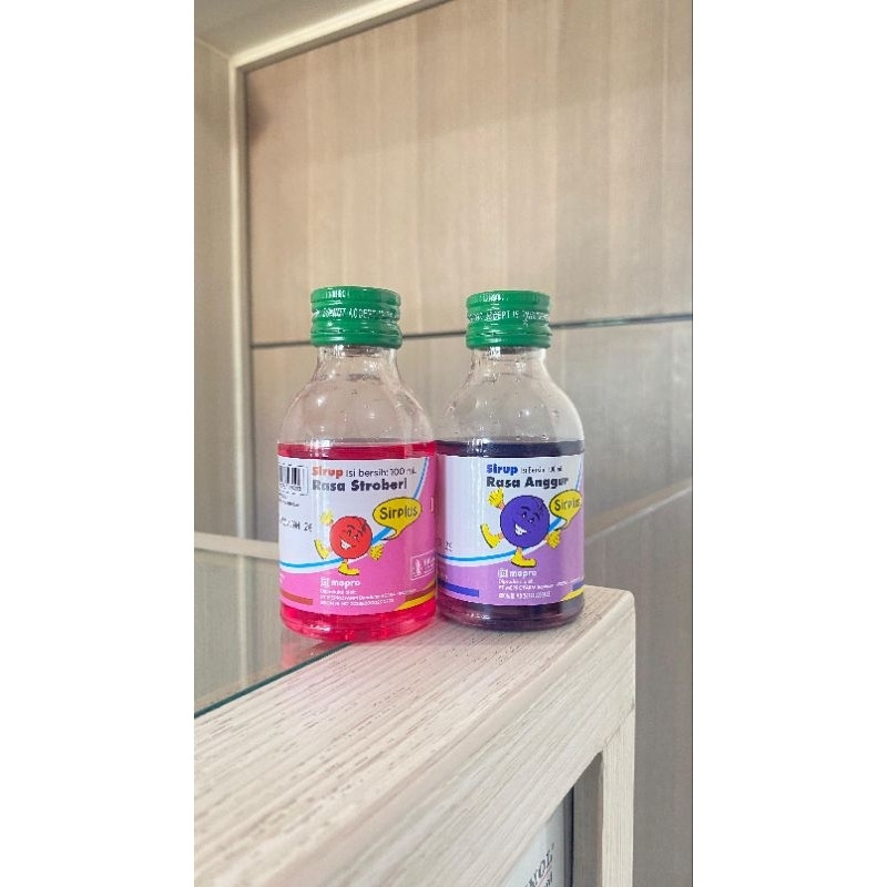 

SIRPLUS SIRUP PEMANIS CAMPURAN OBAT ATAU PUYER (MELON STRAWBERY ANGGUR)