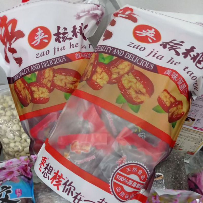 

Jujube and Walnut per pcs 15gr an Snack Angco dan walnut