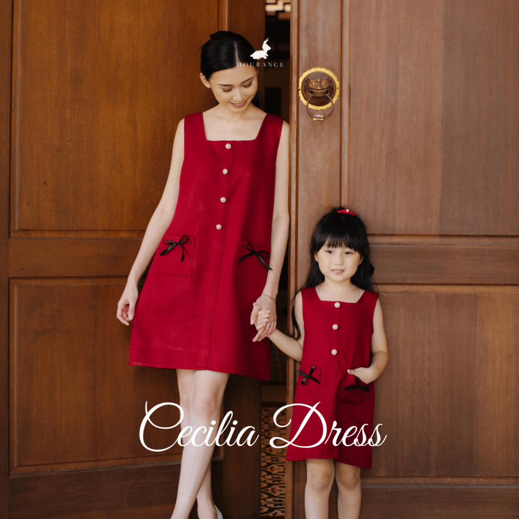 Mourance - Cecilia Dress for Kids Girl & Mom | Dijual Terpisah