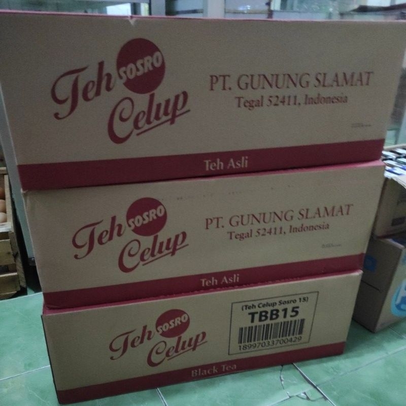 

TEH CELUP SOSORO 1KTN ISI 10 BOX