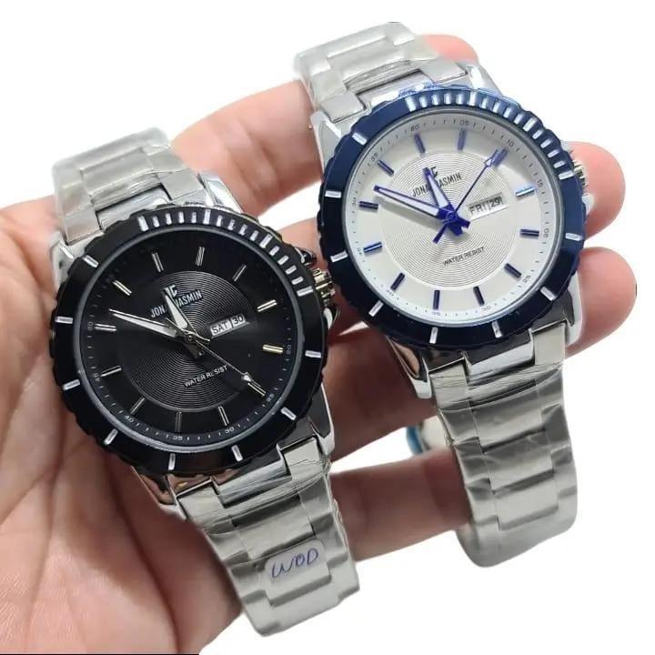 jam tangan wanita JONAS JASMIN JJ 3112 L analog terbaru original date day stainless fashion watch