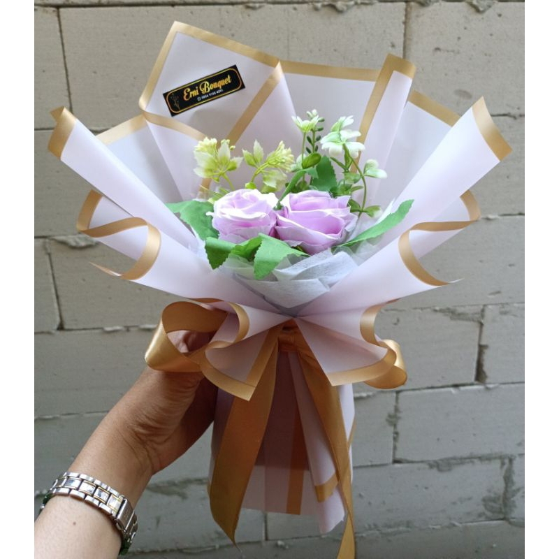 mini buket bunga/ mini bouquet flower/buket uang/buket snack