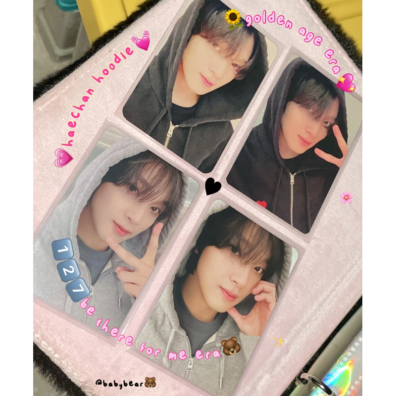 PC OFFICIAL - HAECHAN HOODIE BTFM & GOLDEN AGE