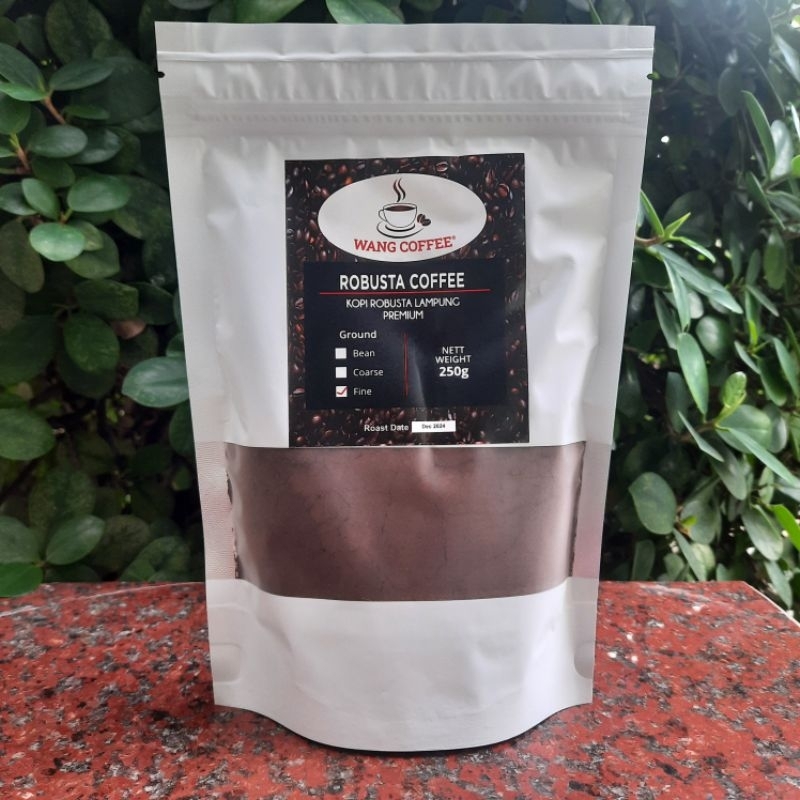 

Wang Coffee Kopi Bubuk Robusta Lampung Premium 250 gram