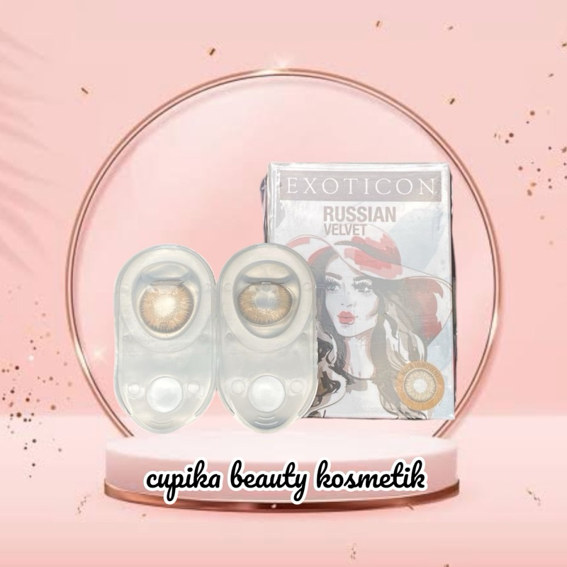 uc} RUSSIAN LENSA MATA 14.5 MM - CONTACT LENS RUSSIAN VELVET PLANO NORMAL