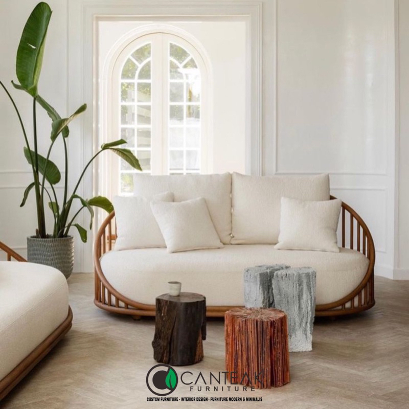 Sofa jari-jari minimalis-Sofa tamu mewah-Sofa tamu minimalis