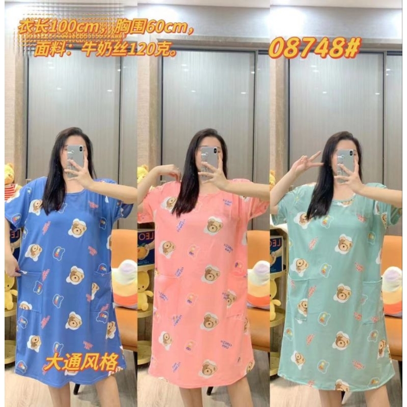 Andesvina Piyama Jumbo Baju Tidur wanita 2025 Shopee sale Lebaran