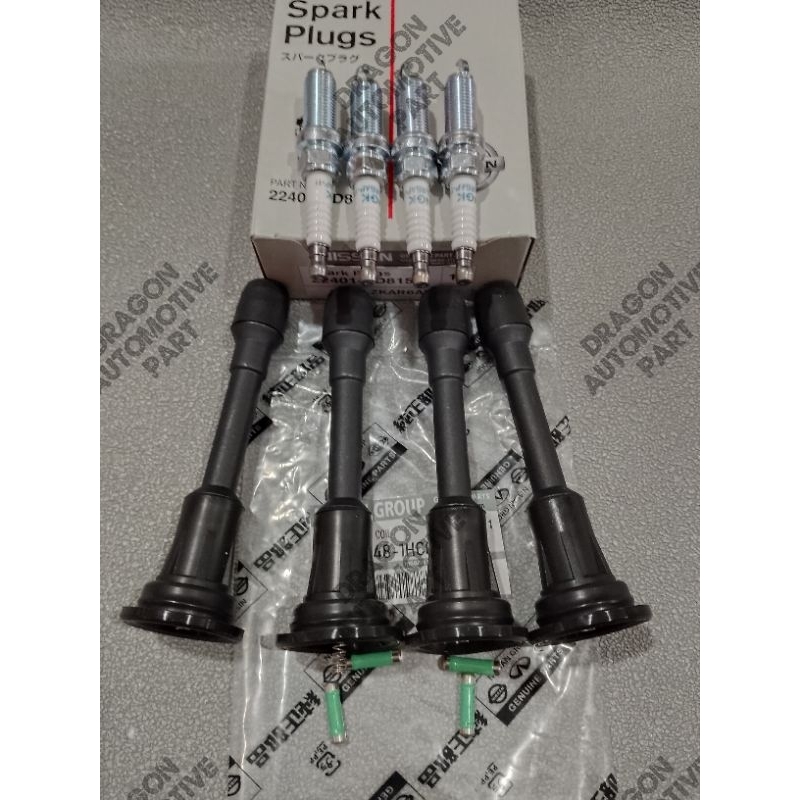 PAKET HEMAT BUSI IRIDIUM+SELONGSONG COIL GRAND LIVINA ORIGINAL 1SET 8PC