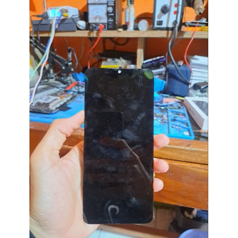LCD Samsung A05 A055F Copotan Original Tested