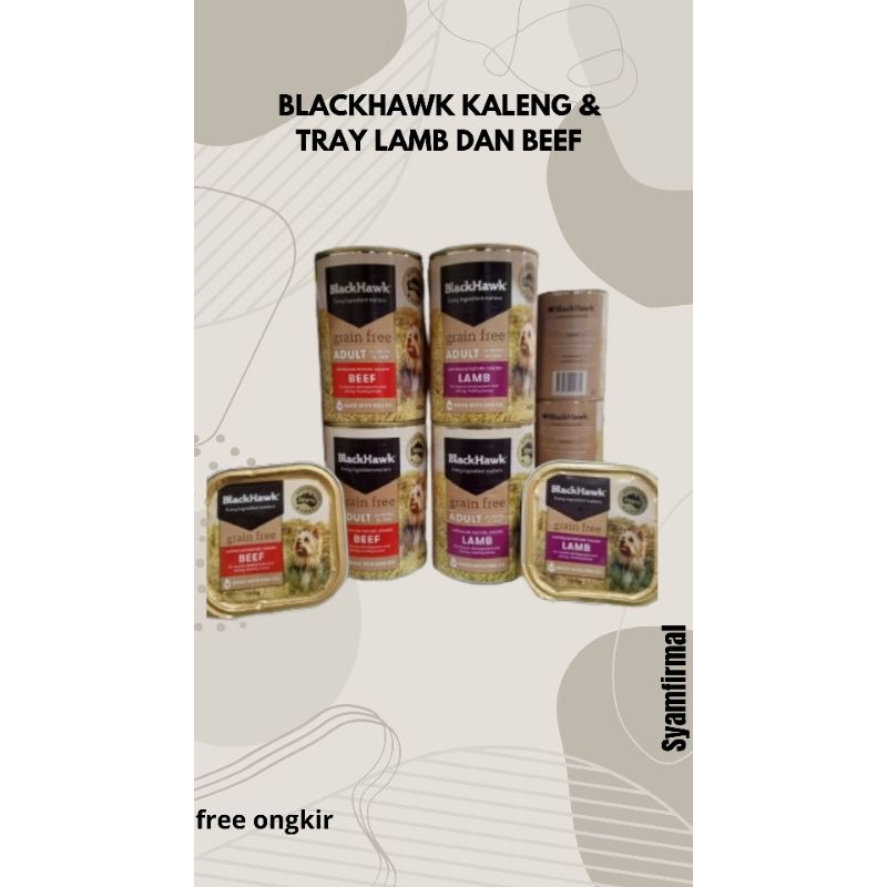 

BLACKHAWK KALENG & TRAY LAMB DAN BEEF