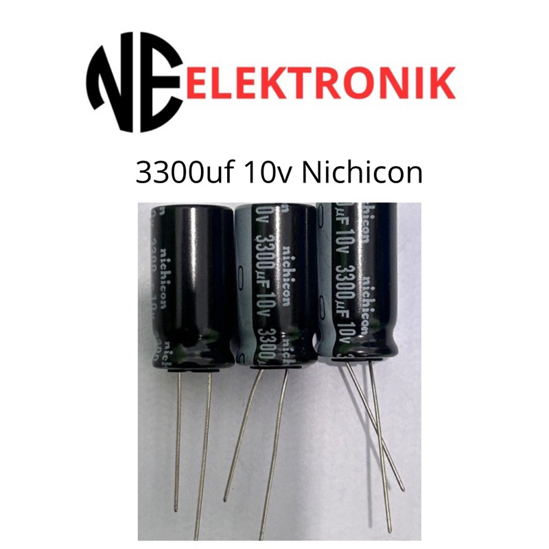 Elko Elco 3300uf 10v Nichicon