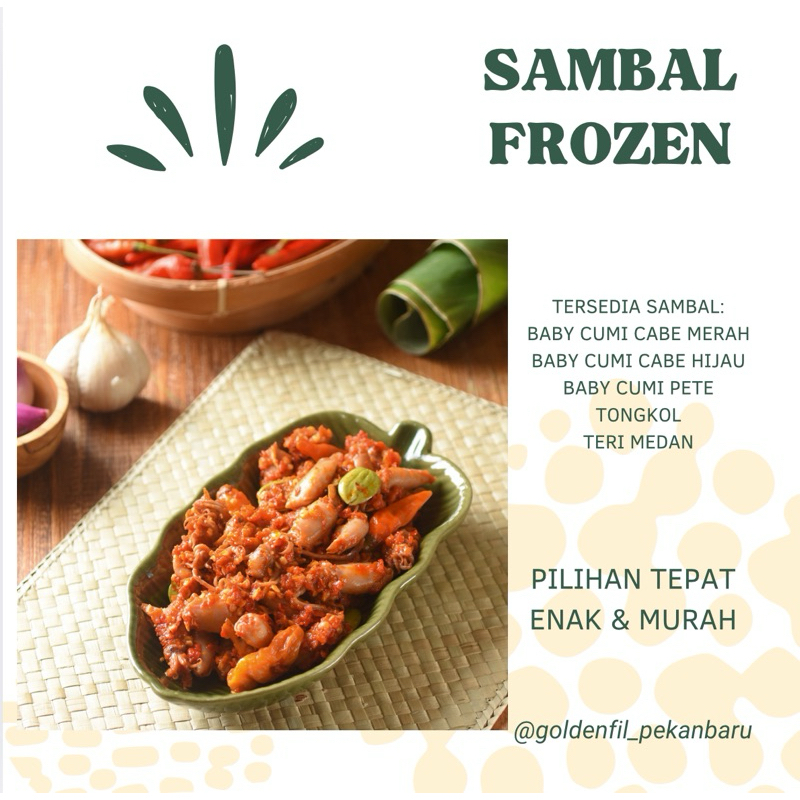 

SAMBAL BABY CUMI , TERI MEDAN , TONGKOL SUIR (FREE BUBLE WRAP)