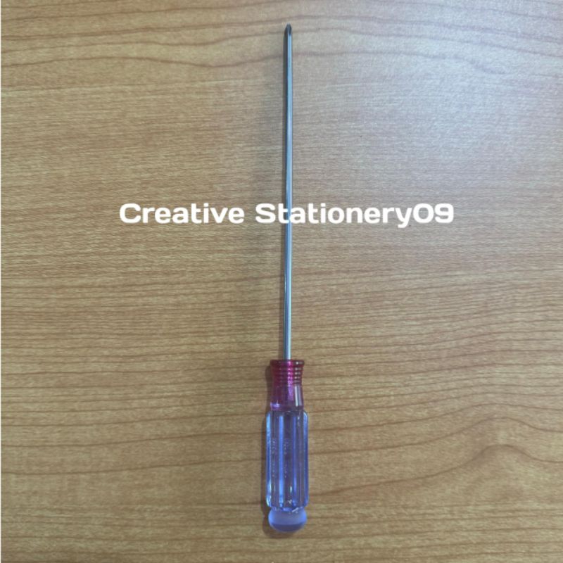 Obeng RADIO PLUS / Obeng TV / Obeng Panjang Lurus Kecil 5” Inch