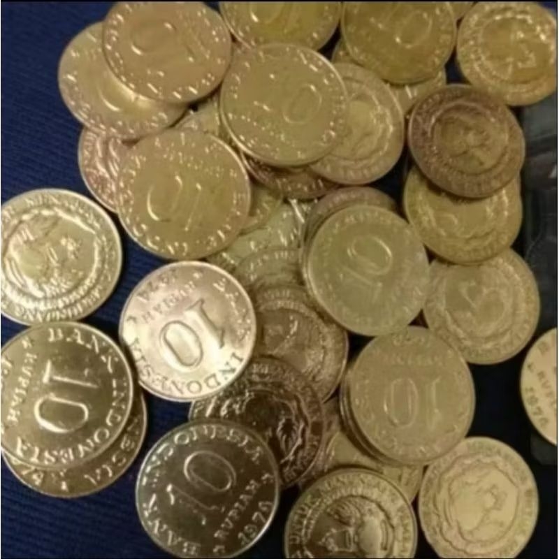Koleksi 10 Rupiah Tahun 1974