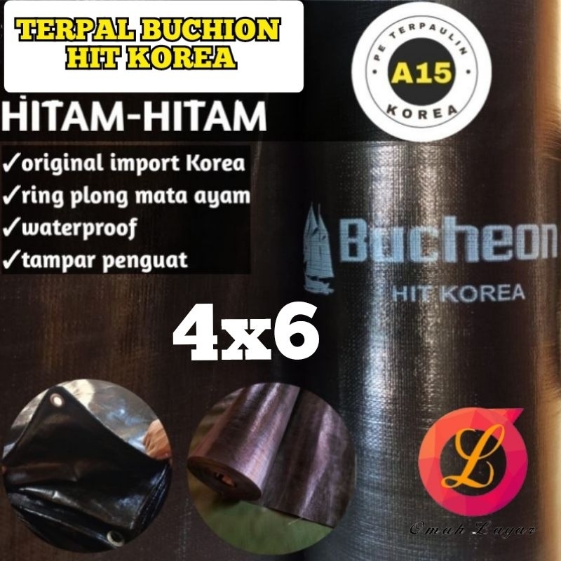 terpal lembaran 4x6 A15 buchion korea