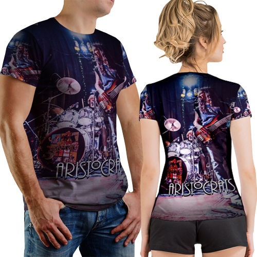 The Aristocrats Rock Band Tshirt Fullprint Bahan Polyester Jersey | Size S M L XL XXL 3XL | PO 3 HAR
