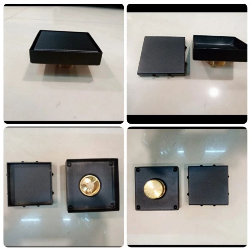 Smart flor drain black Saringan kamar mandi