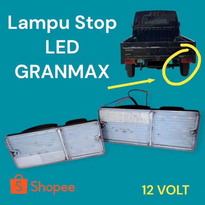 LAMPU STOP LED GRANMAX/STOPLAM GRANMAX LED BERKUALITAS/LAMPU STOP LAM BERKUALITAS GRANMAX