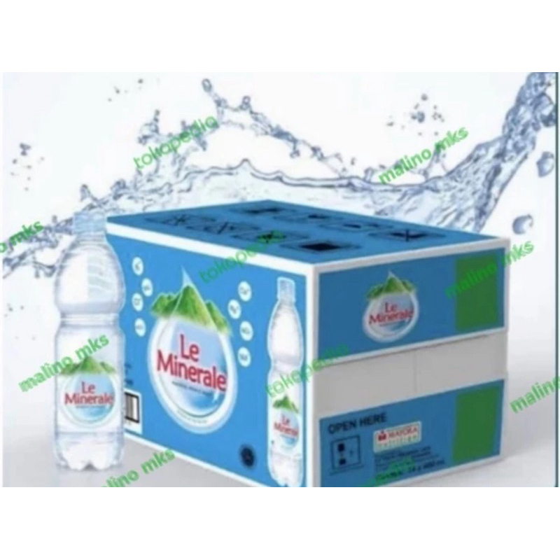 

(Sameday/Instant) 1 Dus Air Minum Le minerale Botol.Tersedia 3 Varian