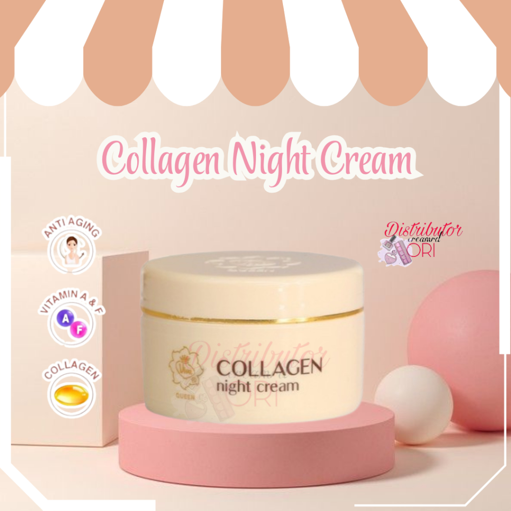 Viva Collagen Night Cream 22G | BPOM