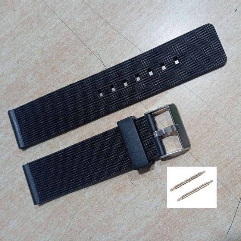 Strap Tali Jam Tangan Skmei 1142 Rubber Tali Jam Skmei 1142 free pen