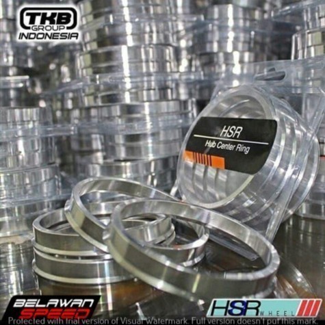 CENTERING CENTER RING ANTI GETAR HSR untuk Jazz Fiesta Hrv Crv Innova Rush Terios Xpander