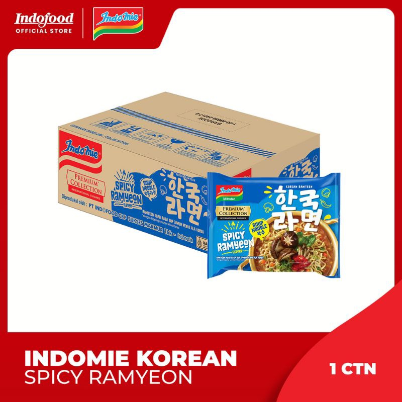 

Indomie Korean Spicy Ramyeon - 1 Dus isi 20 pcs