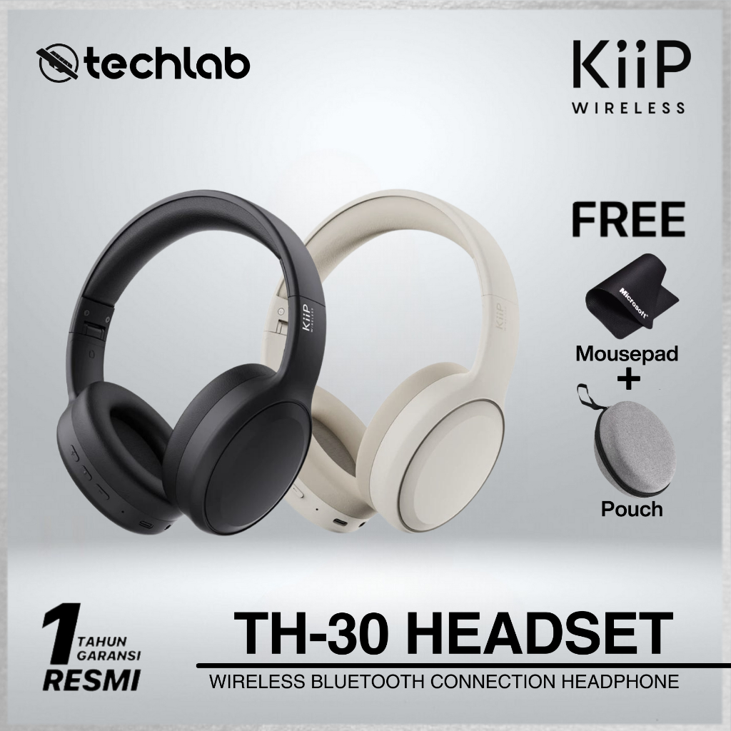 KiiP TH30 / TH30 Pro / TH-30 / TH-30 Pro Wireless Bluetooth Headphone Headset Lifestyle