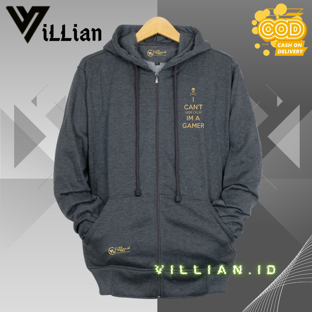 Sweater Hoodie Zipper Keren Tebal Ori Distro Jaket Resleting Pria Terbaru Hudi Cowok Kece Hodie Flee