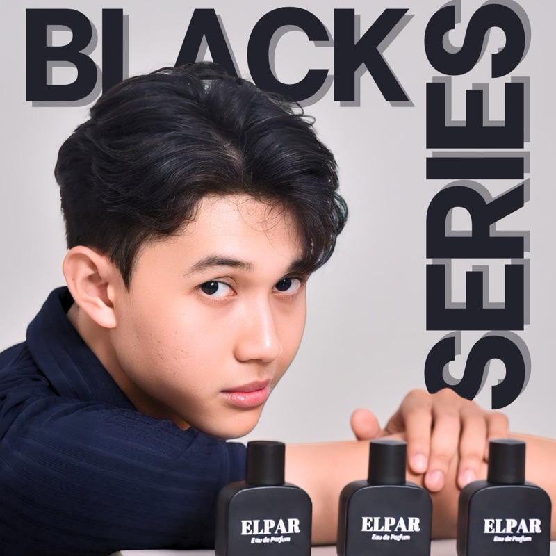 Black Series Elpar Parfum Cowok Maskulin - 60 ML