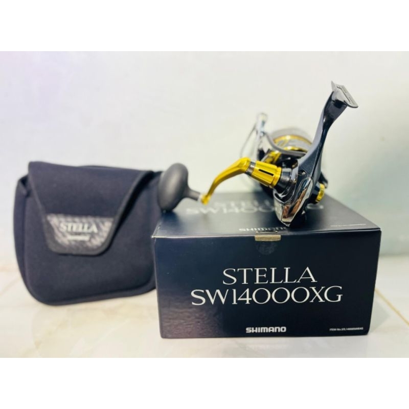 REEL SHIMANO STELLA SW 14000 XG SECOND / LIKE NEW 98%