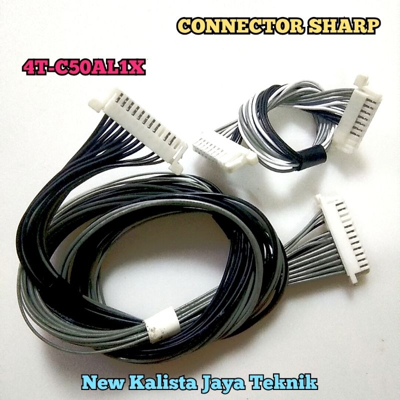 KABEL CONNECTOR TV SHARP 4T-C50AL1X ORIGINAL KABEL POWER 50AL1X KABEL PSU TO MAINBOARD TV SHARP 4T C