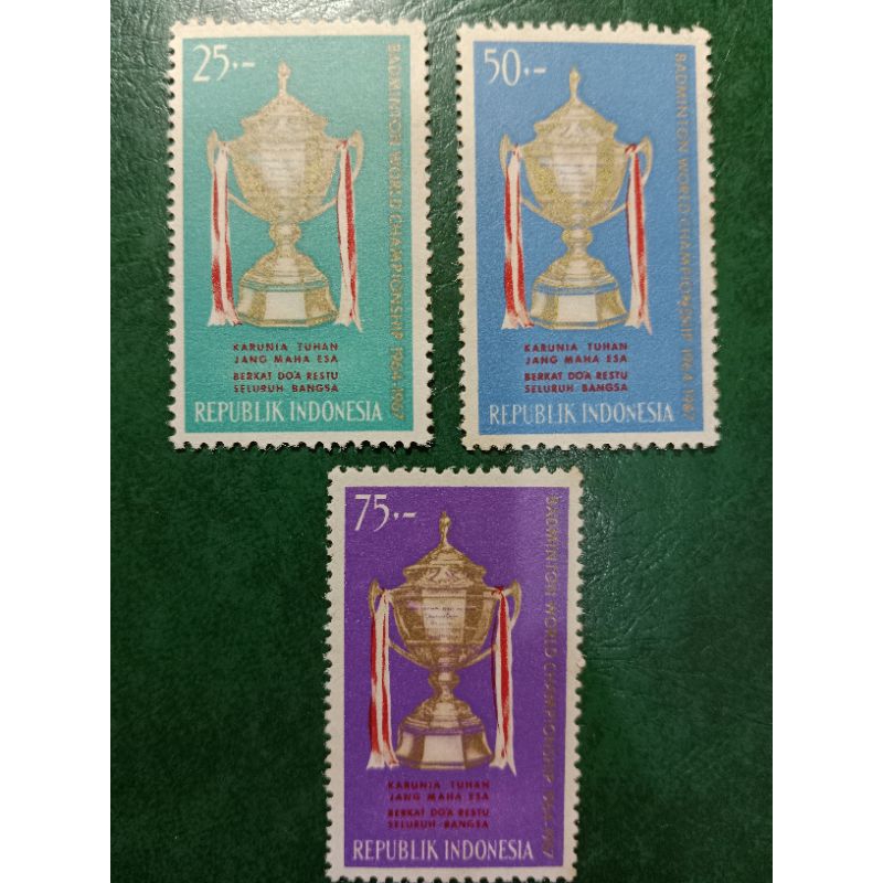 

Prangko Indonesia 3 Pcs Campur Tahun 1964 UN USED