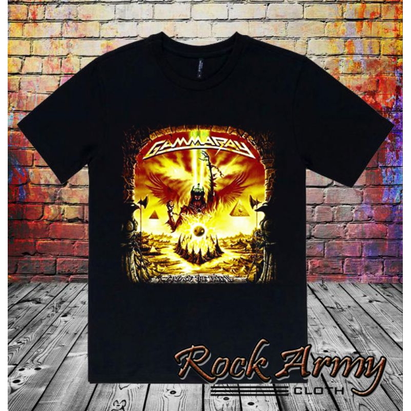 KAOS BAND POWER METAL | T-SHIRT BAND KLASIK ROCK | PUNK | GRUNGE | PRIA | GAMMARAY