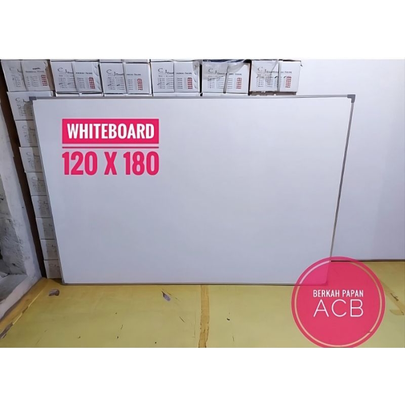 

Papan Tulis 2 Fungsi Whiteboard dan Blackboar 120 x 180